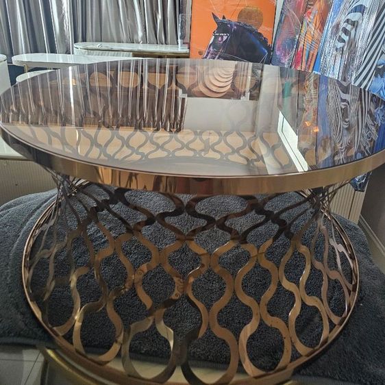 โต๊ะกลาง coffee table (ตัวโชว์) รูปที่ 4