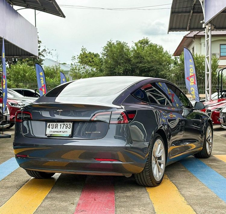 Tesla Model-3 2023 Long Range 4WD Sedan ไฟฟ้า ไม่ติดแก๊ส เกียร์อัตโนมัติ เทา รูปที่ 3