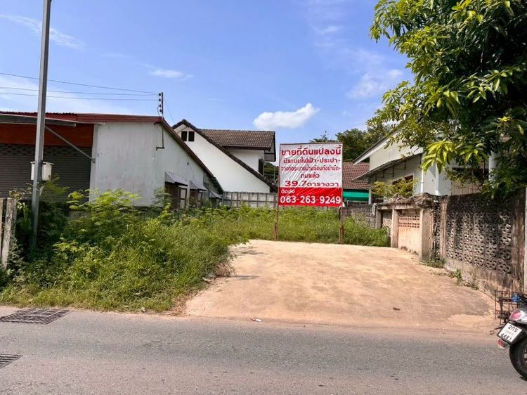ขายที่ดินเปล่า​ ถม+พร้อมวางท่อระบายน้ำ, ถังบำบัด  มีไฟฟ้าและประปา(ขออนุญาตเรียบร้อยแล้ว)   ทำเลในเมือง✨​ ติดถนนอัศวมิตร (สินชัยธานี-สนามบินอุดรธานี) ต.หมากแข้ง อ.เมือง จ.