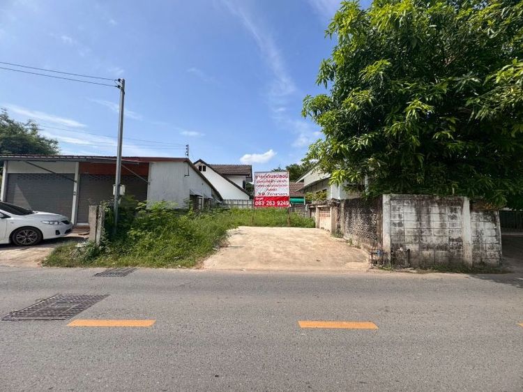 ขายที่ดินเปล่า​ ถม+พร้อมวางท่อระบายน้ำ, ถังบำบัด  มีไฟฟ้าและประปา(ขออนุญาตเรียบร้อยแล้ว)   ทำเลในเมือง✨​ ติดถนนอัศวมิตร (สินชัยธานี-สนามบินอุดรธานี) ต.หมากแข้ง อ.เมือง จ. รูปที่ 2
