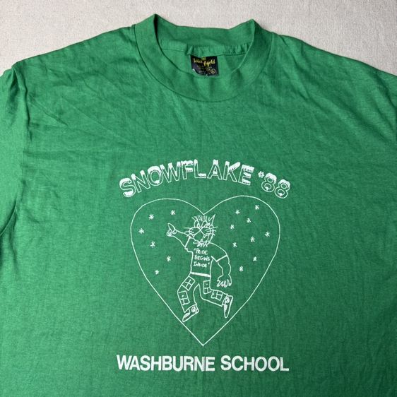 เสื้อยืดผ้าบาง Touch of Gold 80s ใหม่มาก Made in USA Size L