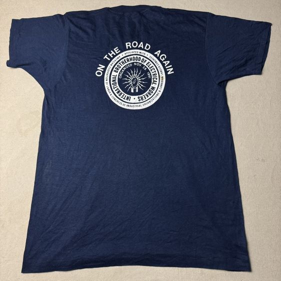 เสื้อยืดผ้าบาง Screen Stars 80s Size XL รูปที่ 4