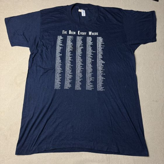 เสื้อยืดผ้าบาง Screen Stars 80s Size XL รูปที่ 3