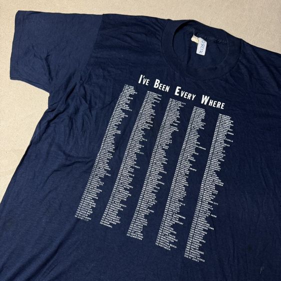 เสื้อยืดผ้าบาง Screen Stars 80s Size XL รูปที่ 8