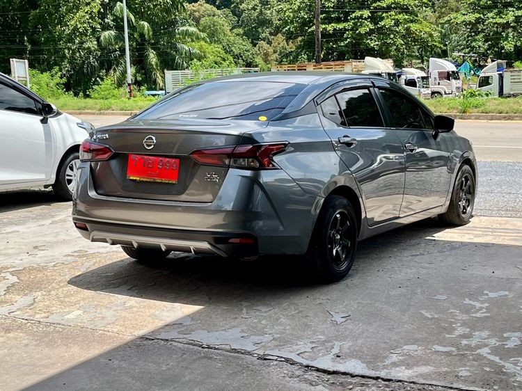 Nissan Almera 2020 1.0L Turbo VL CVT Sedan เบนซิน ไม่ติดแก๊ส เกียร์อัตโนมัติ เทา รูปที่ 4