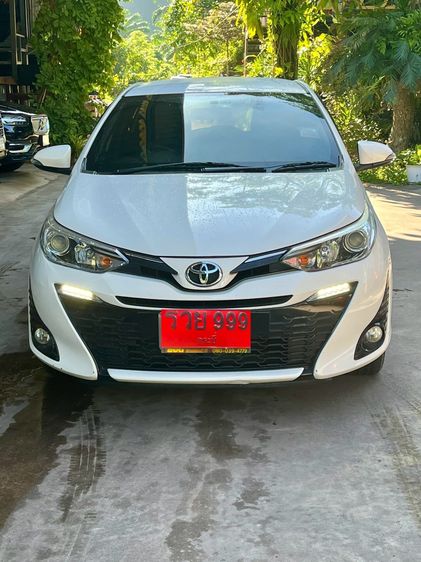 Toyota Yaris 2018 1.2 G Sedan เบนซิน ไม่ติดแก๊ส เกียร์อัตโนมัติ ขาว รูปที่ 2