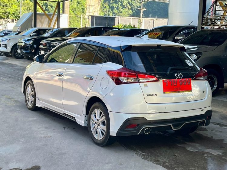 Toyota Yaris 2018 1.2 G Sedan เบนซิน ไม่ติดแก๊ส เกียร์อัตโนมัติ ขาว รูปที่ 4