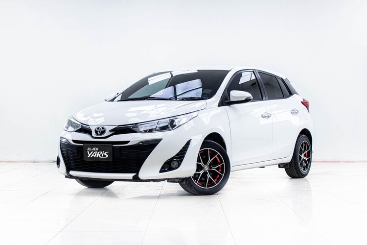 Toyota Yaris 2018 1.2 G Sedan เบนซิน ไม่ติดแก๊ส เกียร์อัตโนมัติ ขาว