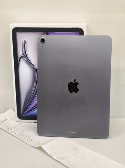 256 GB iPad Air 11” M4 256GB Wi-Fi Space Gray AppleCare+ เหลือ 20 เดือน สภาพใหม่เอี่ยม อุปกรณ์ครบกล่อง