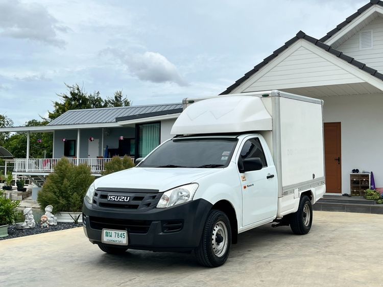 รถ Isuzu D-MAX 2.5 B สี ขาว