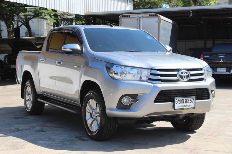 Toyota Hilux Revo 2016 2.4 G Prerunner Pickup ดีเซล เกียร์อัตโนมัติ เทา รูปที่ 2