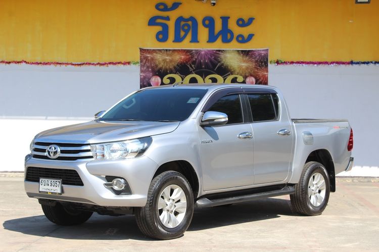 Toyota Hilux Revo 2016 2.4 G Prerunner Pickup ดีเซล เกียร์อัตโนมัติ เทา