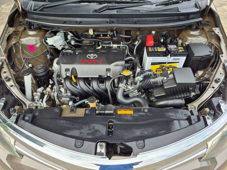 Toyota Vios 2014 1.5 G Sedan เบนซิน ไม่ติดแก๊ส เกียร์อัตโนมัติ บรอนซ์ทอง รูปที่ 4