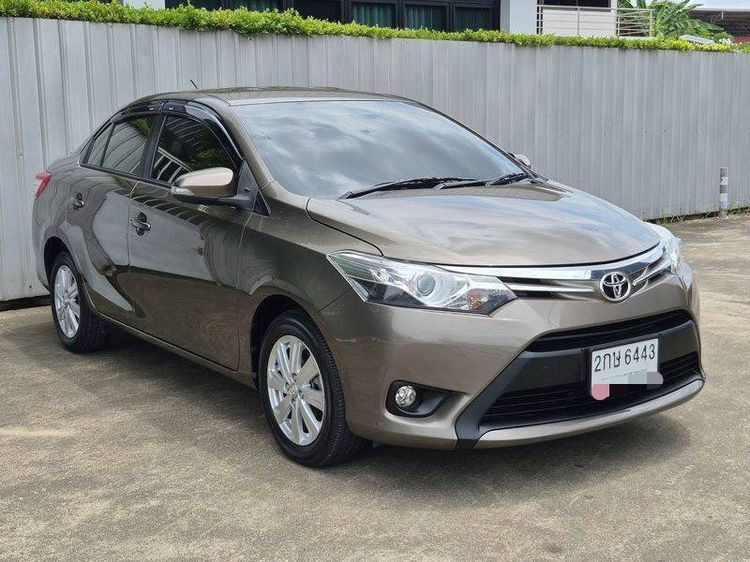 Toyota Vios 2014 1.5 G Sedan เบนซิน ไม่ติดแก๊ส เกียร์อัตโนมัติ บรอนซ์ทอง รูปที่ 2