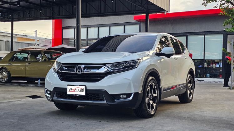 Honda CR-V 2017 2.4 EL 4WD Utility-car เบนซิน ไม่ติดแก๊ส เกียร์อัตโนมัติ ขาว