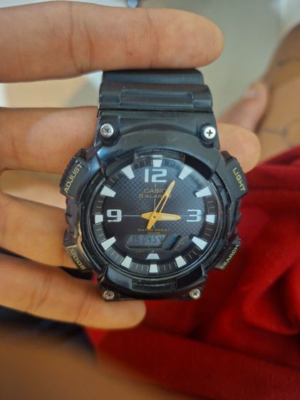 น้ำเงิน Casio AQ-S810W - Module 5208 -Tough Solar 10 BAR