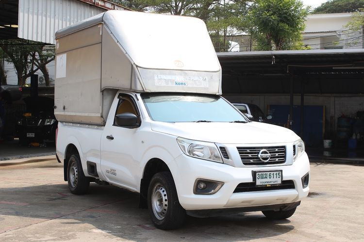 Nissan Navara 2020 2.5 SL Pickup ดีเซล เกียร์ธรรมดา ขาว รูปที่ 2