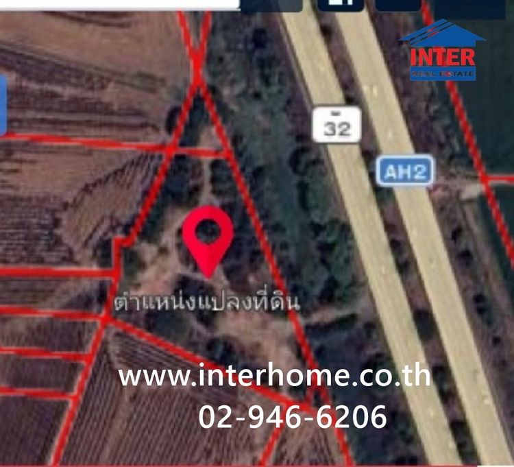 ที่ดินเปล่า 5 ไร่ 360 ตร.ว. ที่ดิน ชัยนาท ใกล้แหล่งชุมชน ตลาด ร้านค้า และสถานีบริการน้ำมัน ถนนายเอเซีย มโนรมย์ ชัยนาท