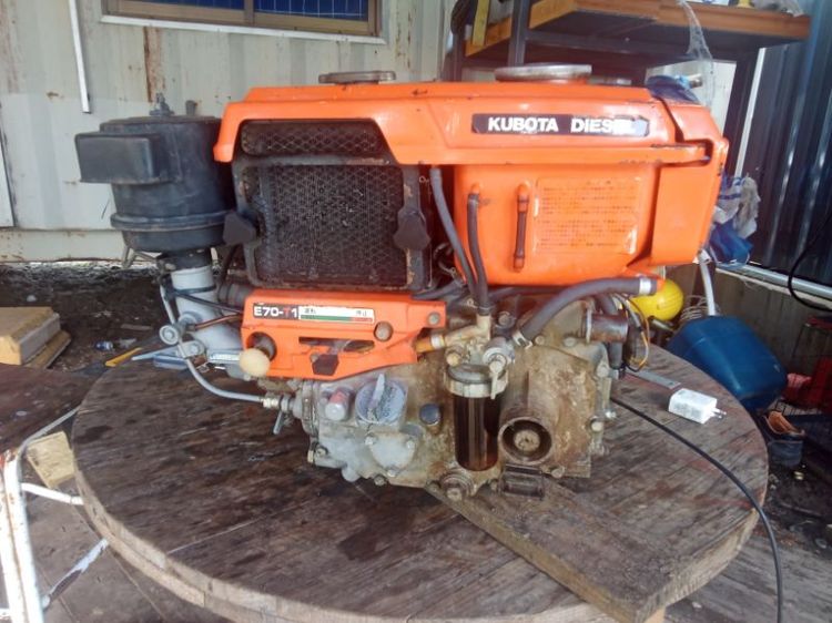 เครื่องยนต์ รถไถ คูโบต้า E70T1. 7hp