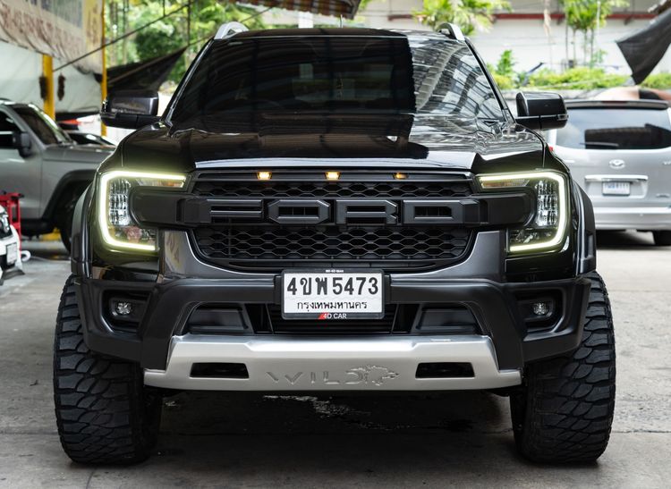 รถ Ford Ranger 2.0 Turbo Hi-Rider Wildtrak สี ดำ