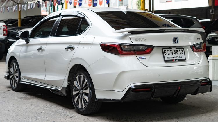 Honda City 2024 1.5 e:HEV SV Sedan ไฮบริด ไม่ติดแก๊ส เกียร์อัตโนมัติ ขาว รูปที่ 3