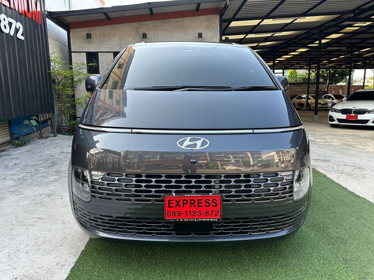Hyundai Staria 2022 2.2 SEL Van ดีเซล ไม่ติดแก๊ส เกียร์อัตโนมัติ เทา รูปที่ 2