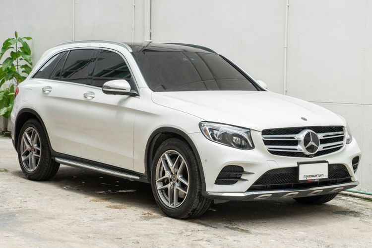 Mercedes-Benz GLC-Class 2019 GLC250d Utility-car ดีเซล ไม่ติดแก๊ส เกียร์อัตโนมัติ ขาว