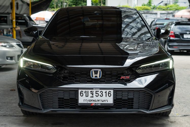 รถ Honda Civic 2.0 eHEV RS สี ดำ