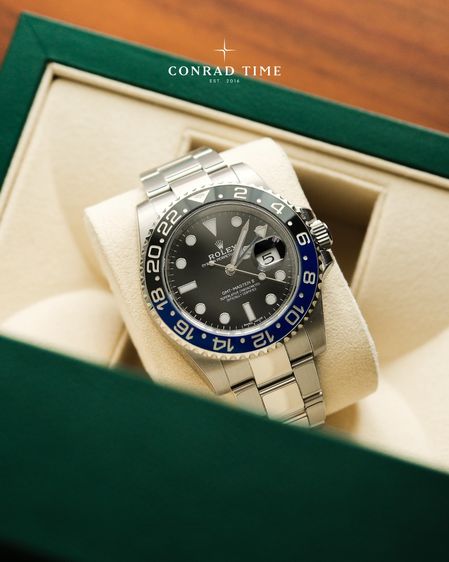 Rolex GMT-Master II 116710BLNR Batman' Black Dial Oyster Steel 2018 40mm. 