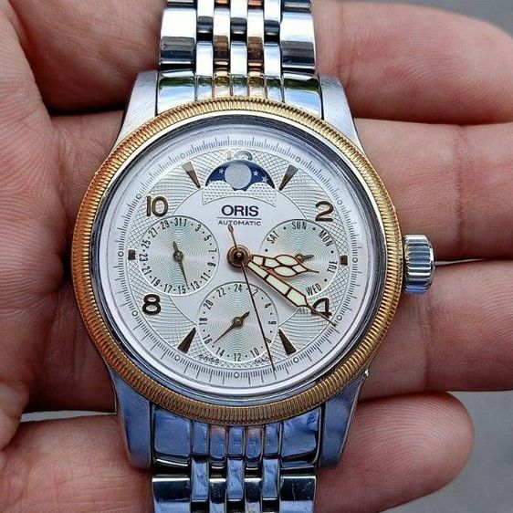 โรสโกลด์ ORIS Big Crown Moonphase Two-Tone