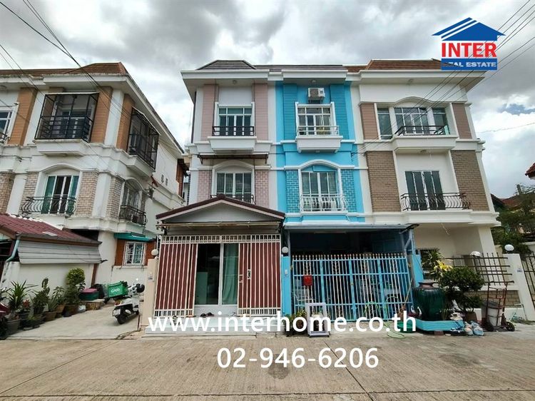 ทาวน์โฮม 3 ชั้น 21.5 ตร.ว. หมู่บ้านเอกนคร ซอยร่วมมิตรพัฒนา แยก3 ถนนรามอินทรา ถนนสุขาภิบาล5 เขตบางเขน กรุงเทพมหานคร
