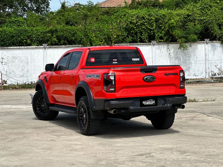Ford Ranger 2022 Raptor 3.0 4WD Pickup เบนซิน ไม่ติดแก๊ส เกียร์อัตโนมัติ ส้ม รูปที่ 2