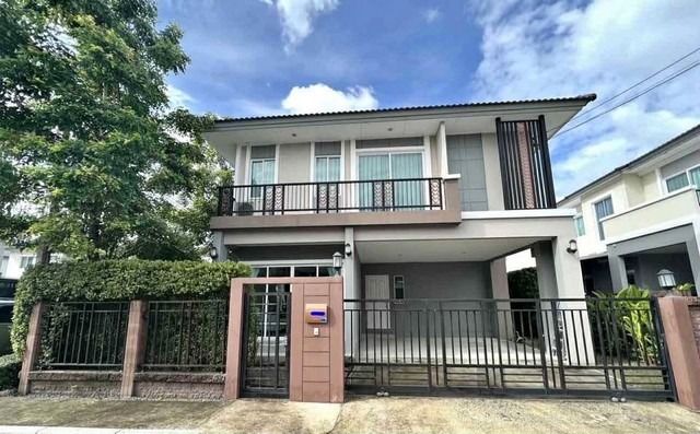 ตกแต่งครบ P763 ให้เช่า บ้านเดี่ยว 2 ชั้น โครงการ ภัสสร เพรสทีจ จตุโชติ วัชรพล Passorn Prestige ChatuChot-Watcharapol ใกล้ทางด่วนสุขาภิบาล5 ทางด่วนจตุโ