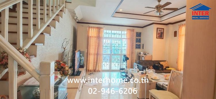 ทาวน์เฮ้าส์ 2 ชั้น 34.2 ตร.ว. หมู่บ้านมาย อิสระ พระราม5 ซอยสุขาภิบาล1 ถนนนครอินทร์ ถนนบางศรีเมือง1 เมืองนนทบุรี นนทบุรี รูปที่ 3