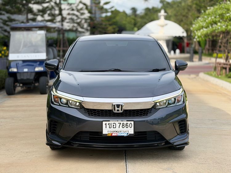 Honda City 2021 1.0 SV Sedan เบนซิน ไม่ติดแก๊ส เกียร์อัตโนมัติ เทา รูปที่ 2