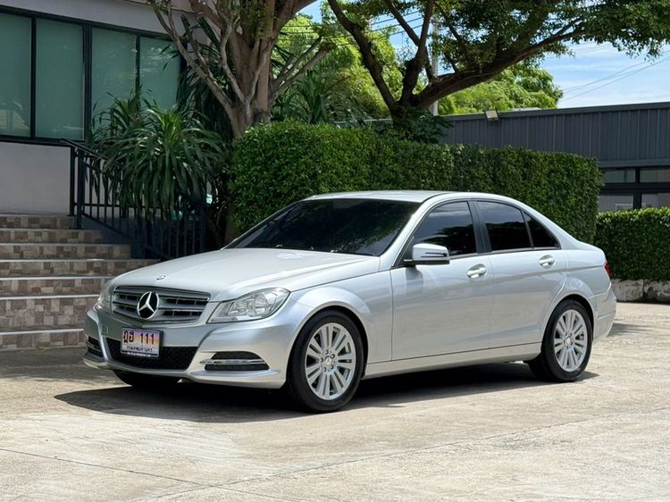 Mercedes-Benz C-Class 2013 C200 CGI Sedan เบนซิน ไม่ติดแก๊ส เกียร์อัตโนมัติ บรอนซ์เงิน รูปที่ 4