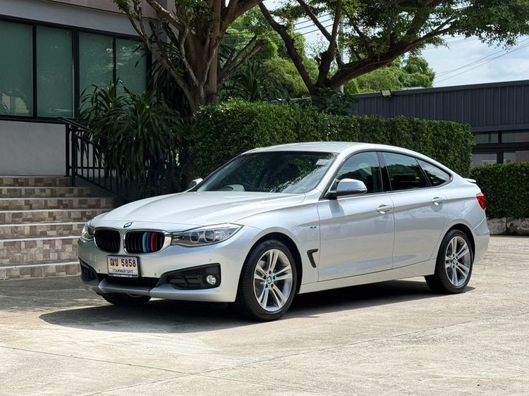 BMW Series 3 2016 320d Sedan ดีเซล ไม่ติดแก๊ส เกียร์อัตโนมัติ บรอนซ์เงิน รูปที่ 4