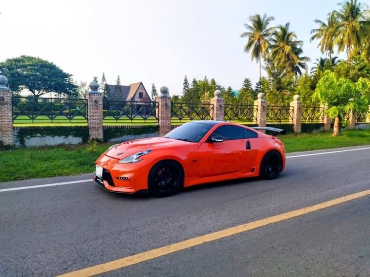 Nissan 350Z 2012 3.5 V6 Sedan เบนซิน เกียร์อัตโนมัติ ส้ม