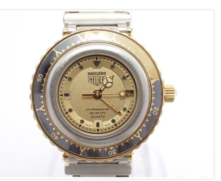 Tag Heuer เงิน นาฬิกาหรูสไตล์วินเทจยอดนิยมจากยุค 1980