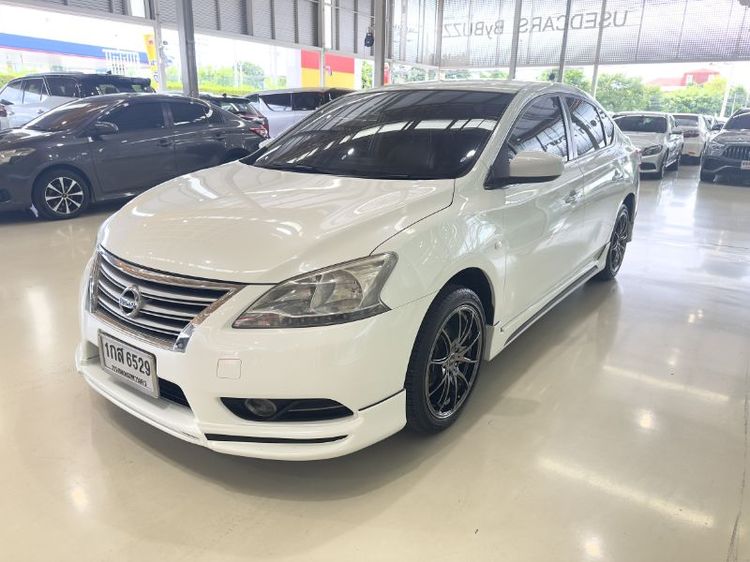 Nissan Sylphy 2012 1.6 E Sedan เบนซิน ไม่ติดแก๊ส เกียร์อัตโนมัติ ขาว