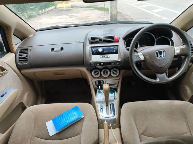Honda City 2008 1.5 S i-VTEC Sedan เบนซิน ไม่ติดแก๊ส เกียร์อัตโนมัติ ดำ รูปที่ 2