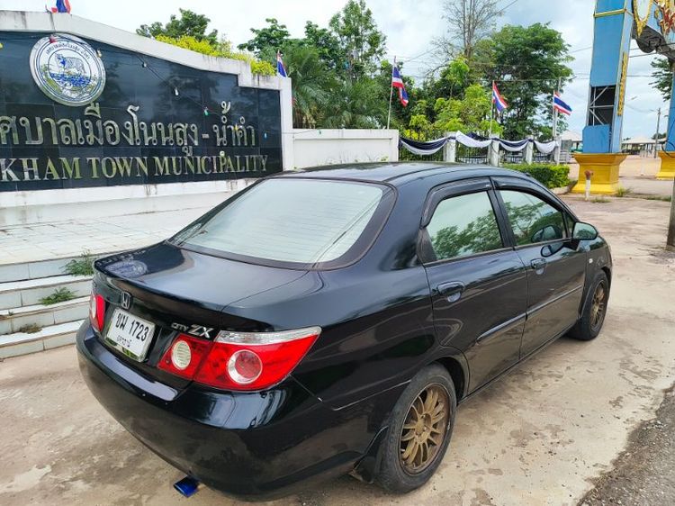 Honda City 2008 1.5 S i-VTEC Sedan เบนซิน ไม่ติดแก๊ส เกียร์อัตโนมัติ ดำ