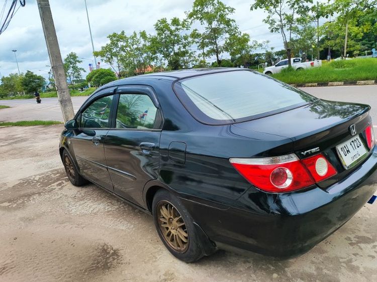 Honda City 2008 1.5 S i-VTEC Sedan เบนซิน ไม่ติดแก๊ส เกียร์อัตโนมัติ ดำ รูปที่ 3