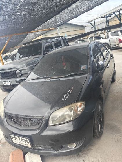 Toyota Vios 2004 1.5 E Sedan เบนซิน ไม่ติดแก๊ส เกียร์อัตโนมัติ ดำ รูปที่ 3