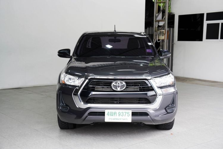 Toyota Hilux Revo 2021 2.4 Entry Pickup ดีเซล ไม่ติดแก๊ส เกียร์ธรรมดา เทา รูปที่ 2