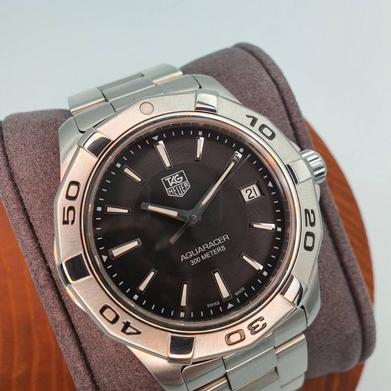 ดำ TAG Heuer Aquaracer Black Dial