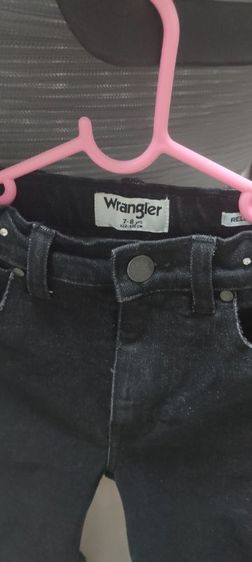 กางเด็กโตหญิง7-8ปี สีดำแบรนด์wrangler รูปที่ 2