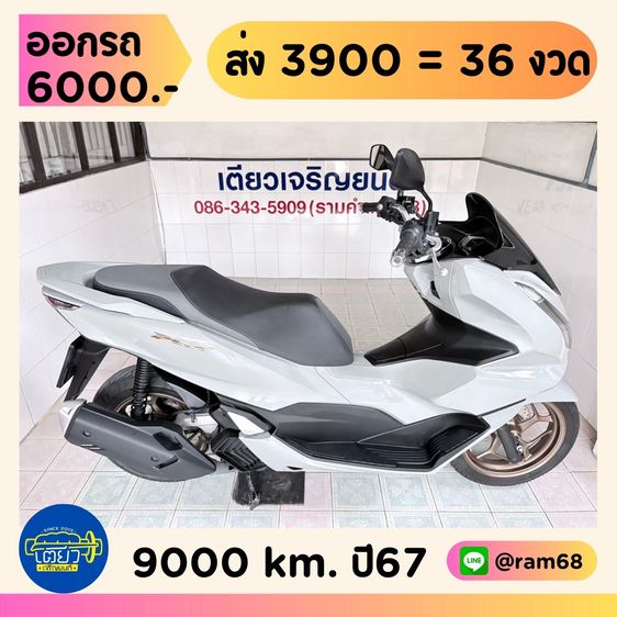 2024 Honda PCX160ABS  6 คัน  เริ่มต้น 89900.-