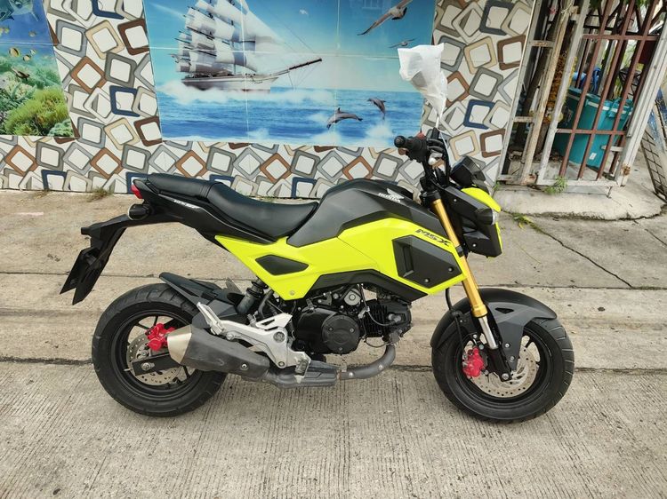 🛵ยังไงก็ขาย MSX125 ปี 59 เครื่องดี สีสวย สตาร์ทมือ(ล๊อคคอไม่ได้) รถบ้านพร้อมใช้งาน เปลี่ยนน้ำมันเครื่องฟรี ส่งฟรี30กิโล รูปที่ 3