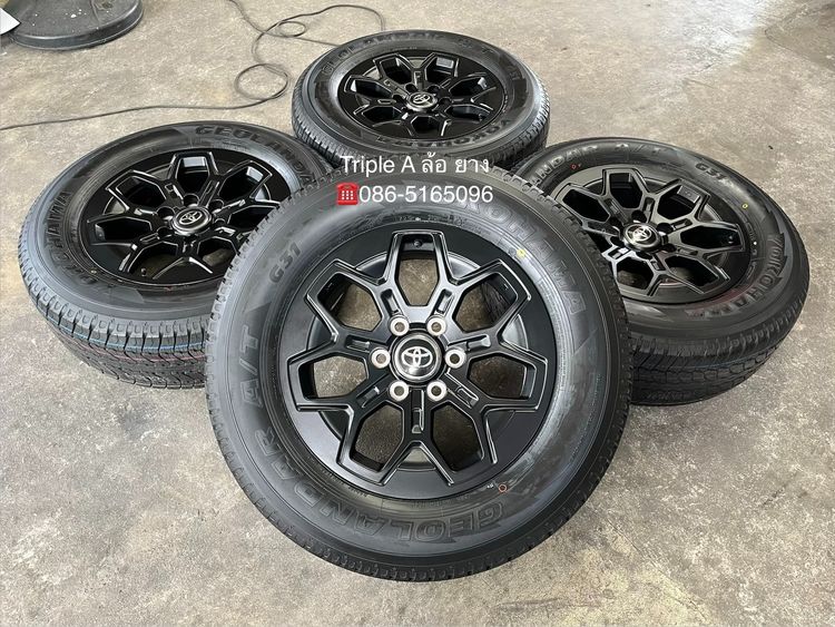 ✨ล้อแม็กป้ายแดง✨Toyota TRAVO รุ่นใหม่ล่าสุด ขอบ 18 พร้อมยางใหม่💯265-65-18 Yokohama💥ปี 25💥